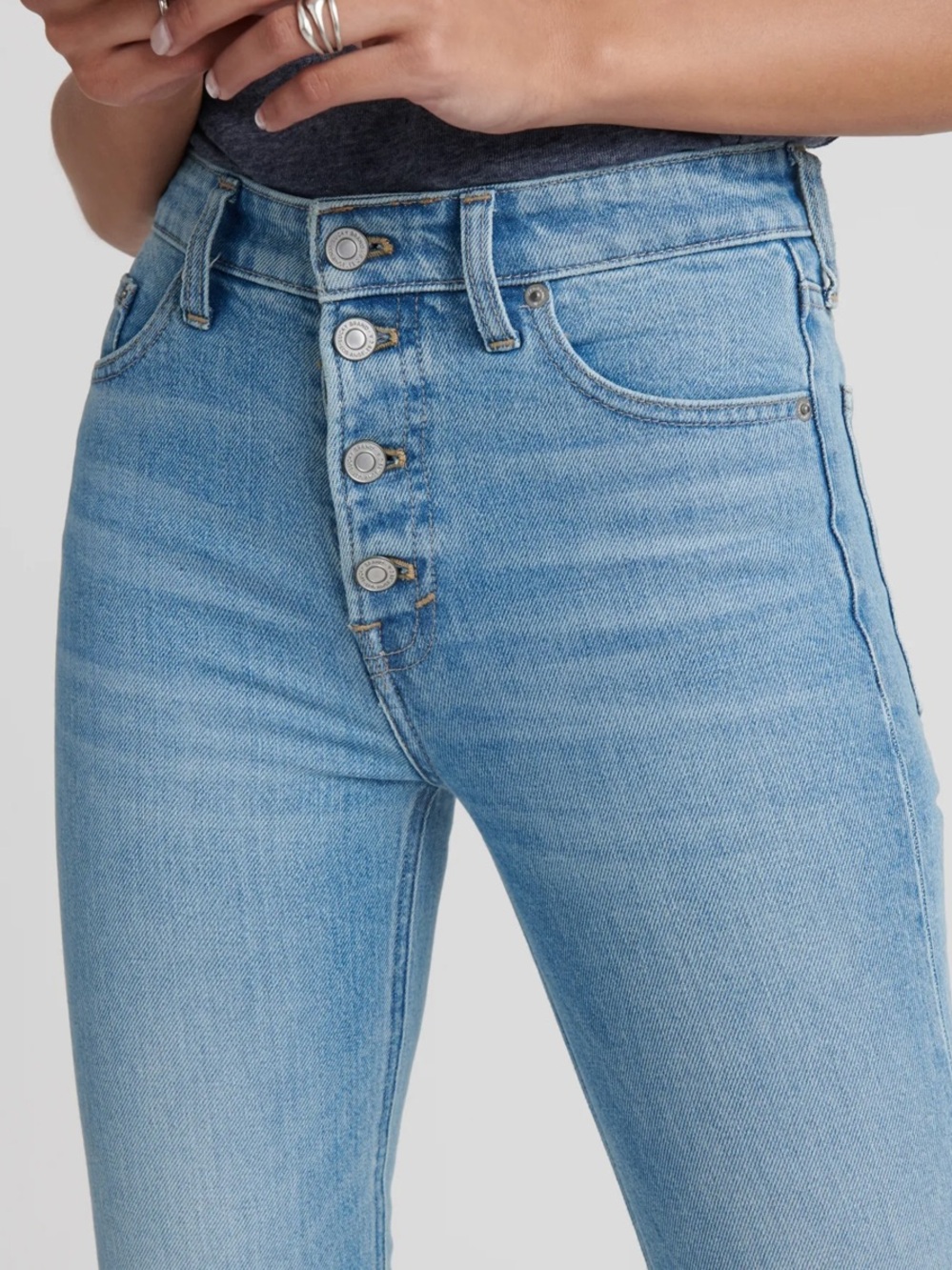 Lucky Brand High Rise Skinny Bridgette Light Wash Stretch Denim